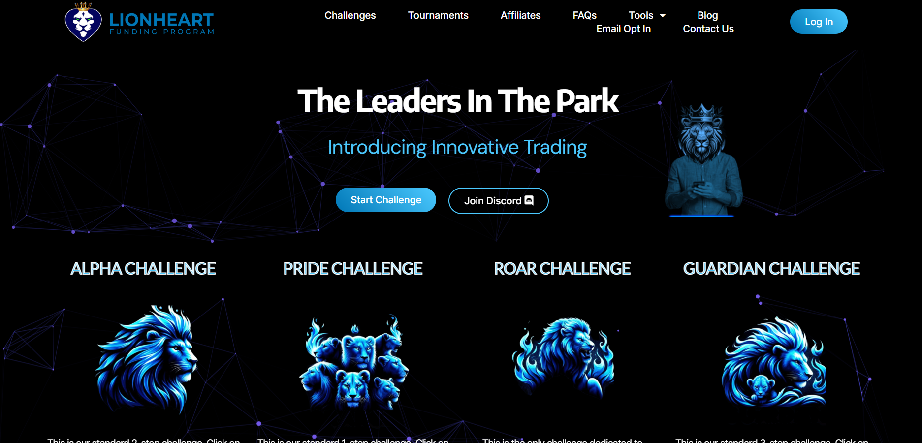 Introduction to LIONHEART FUNDING PROGRAM(Lionheartfundingprogram.com Scam?)