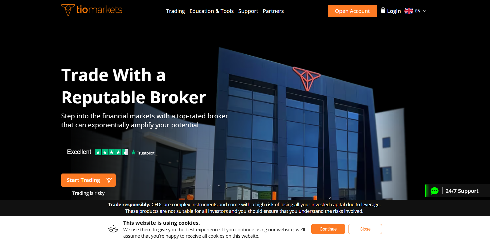 Introduction to TIOMARKETS(TIOmarkets.com Scam?)